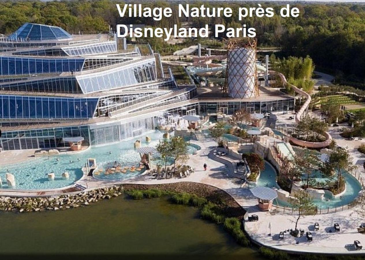 Les Nympheas, Appart Au Calme Et Grand Jardin A 15 Min De Disneyland, Crecy-la-Chapelle Exterior foto